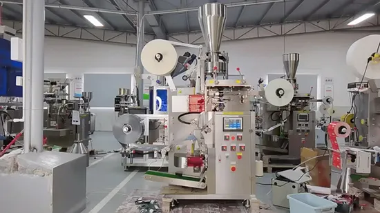 Tea Bag Packing Machine Crimped Envelope Tea Forming Bag Packing Machine