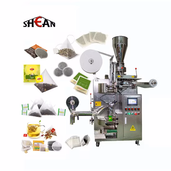 Teebeutel-Verpackungsmaschine, Teebeutel-Verpackungsmaschine mit gewelltem Umschlag