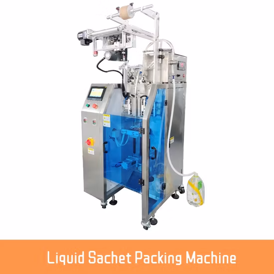 Automatische vertikale Chilisauce-Butter-Flüssigkeitsketchup-Beutel-Verpackungsmaschine