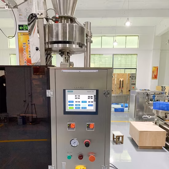 Nylon-Tropfkaffee-Granulatfilter, Teeblätter, Beutel, Beutel, Füllung, Verpackung, Verpackungsmaschine